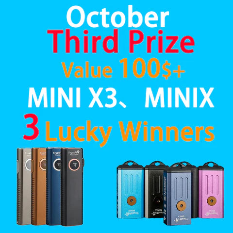 TrustFire October lucky draw announced