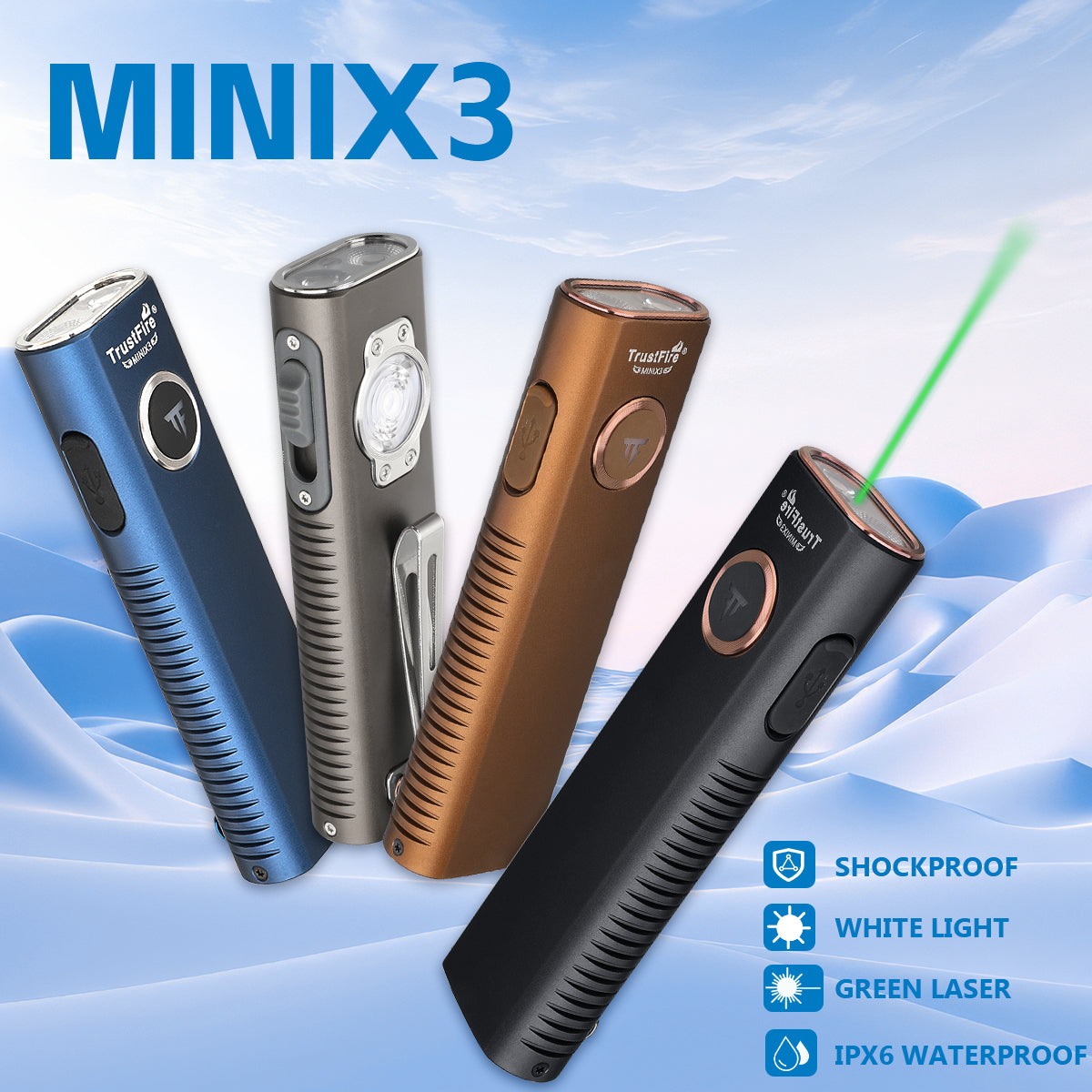 Introducing the X3: The Ultimate Multi-Functional Flashlight