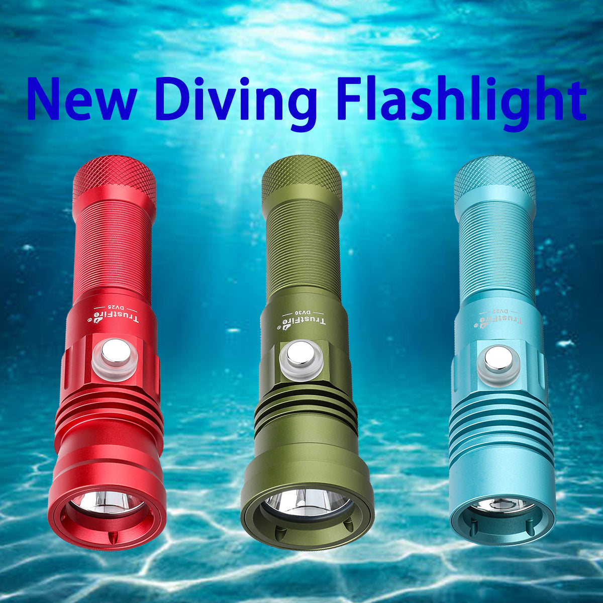 3 New Diving Flashlights