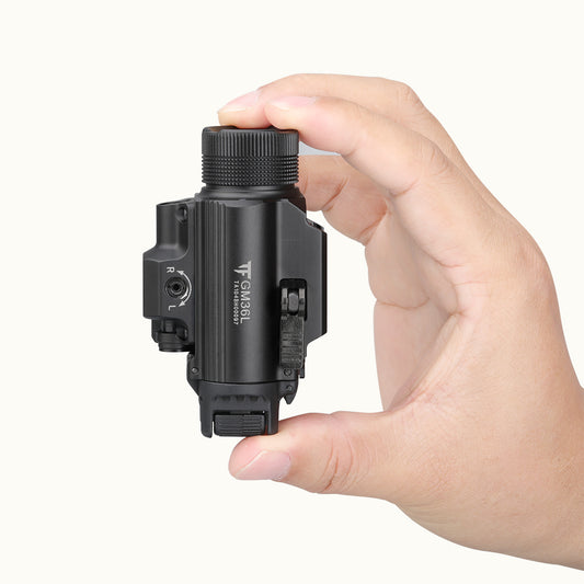 TRUSTFIRE GM36L RECHARGEABLE TACTICAL FLASHLIGHT – UPGRADED OPERATION MODE: FASTER, MORE STABLE, AND MORE CONVENIENT.