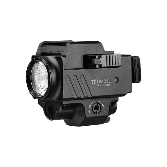 TRUSTFIRE GM23L 850 LUMEN RAIL MOUNT TYPE-C RECHARGEABLE TACTICAL FLASHLIGHT WITH GREEN SIGHT LASER