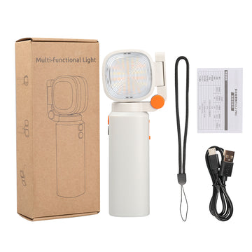 Trustfire C20 Camping Lights 6500K Floodlight 10000mAh Telescopic Lantern With Tripod RGB Atmosphere Light Fill Light Flashlight