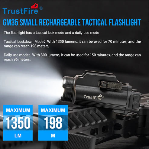 Tactical Light 1350 Lumens
