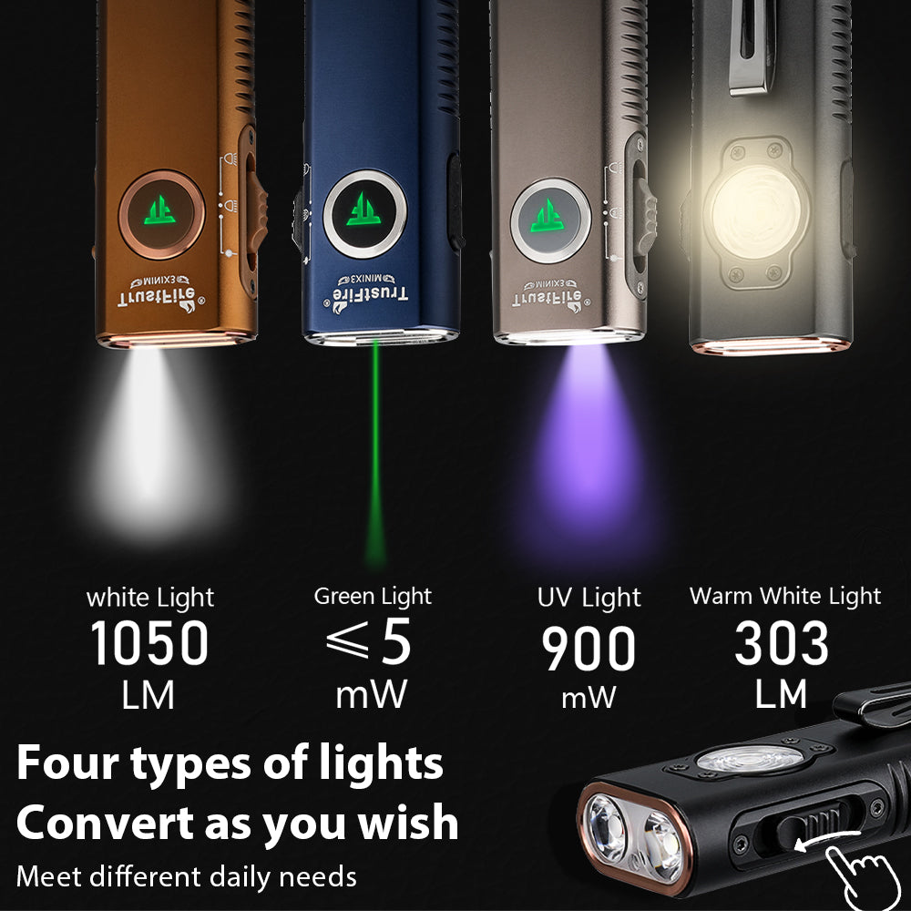 Trustfire® Flashlight - LED flashlight & EDC Flashlight