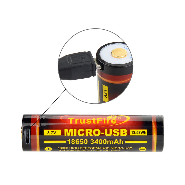 best usb rechargeable 18650 batteries for atactical a1s flashlight 18650 USB Battery (fast delivery from GERMANY and USA could receive within 5 days)