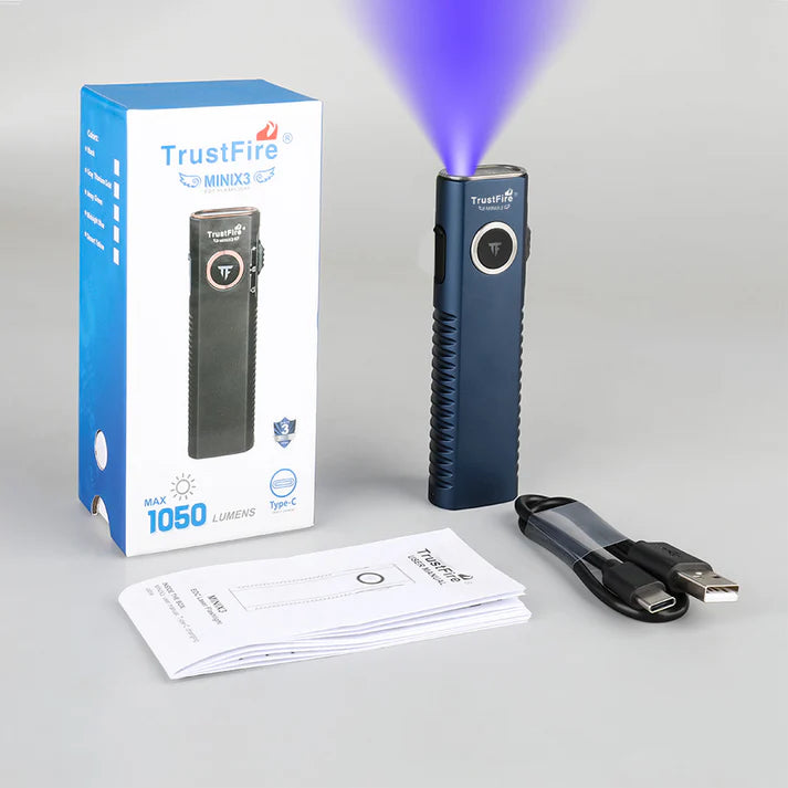 Mini EDC Multi-Function Flashlight with Laser